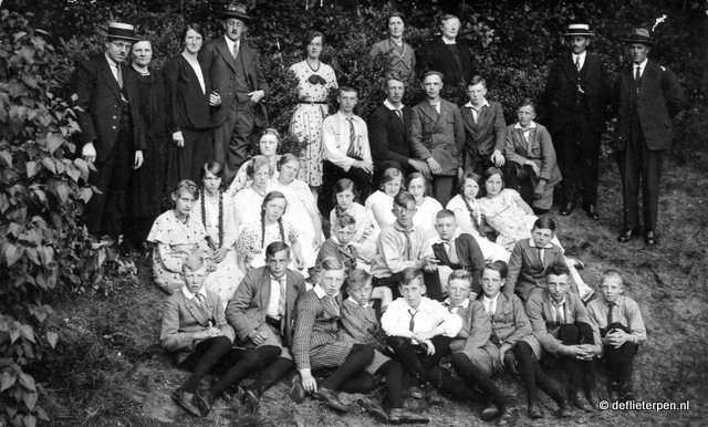 Schoolfoto&#039;s rond 1937 (?)